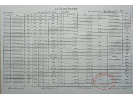 办理银行流水账单制作